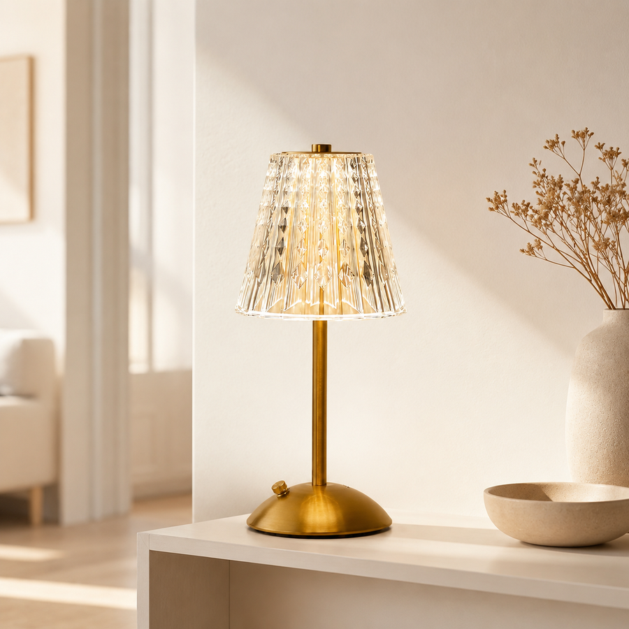 Hausly Crystal Glow Table Lamp