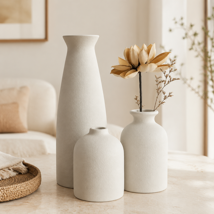 Hausly Nordic Aura Vase Set