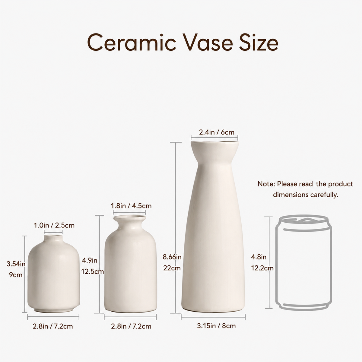 Hausly Nordic Aura Vase Set