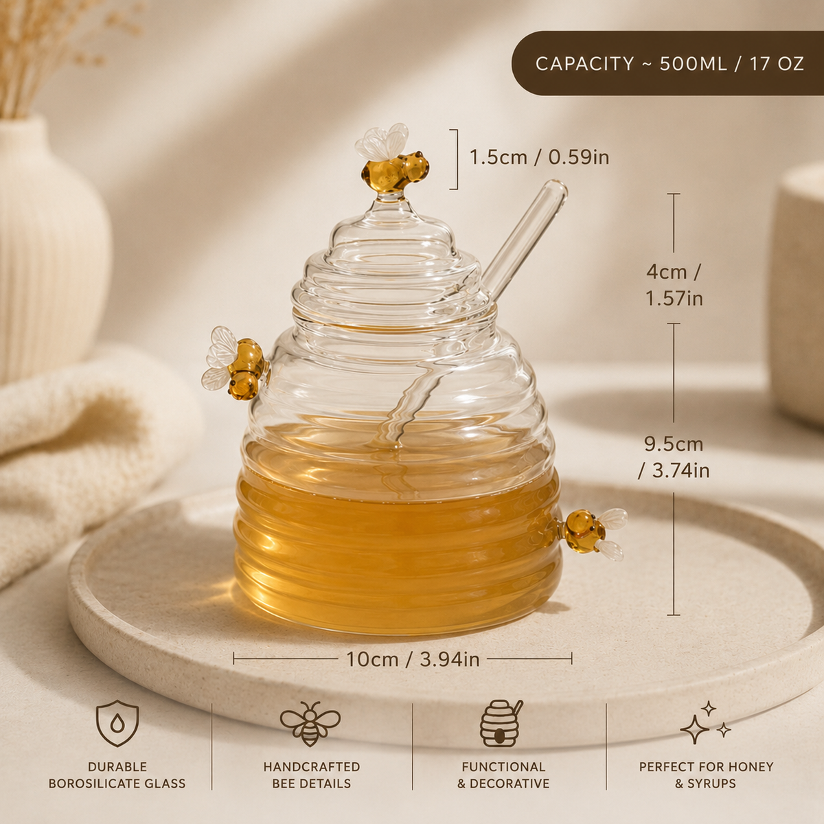 Hausly Honey Glow Jar