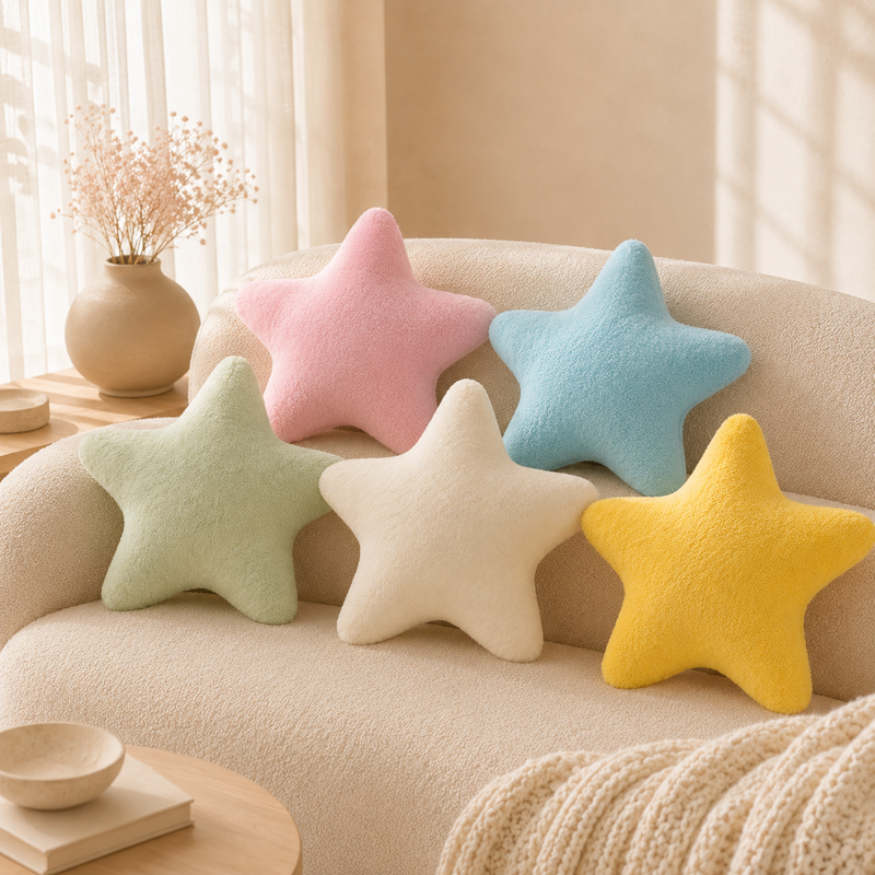 Hausly Soft Star Pillow