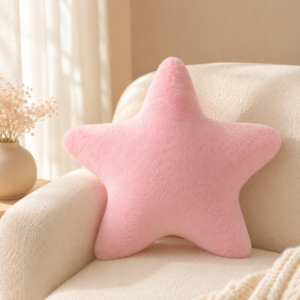 Hausly Soft Star Pillow