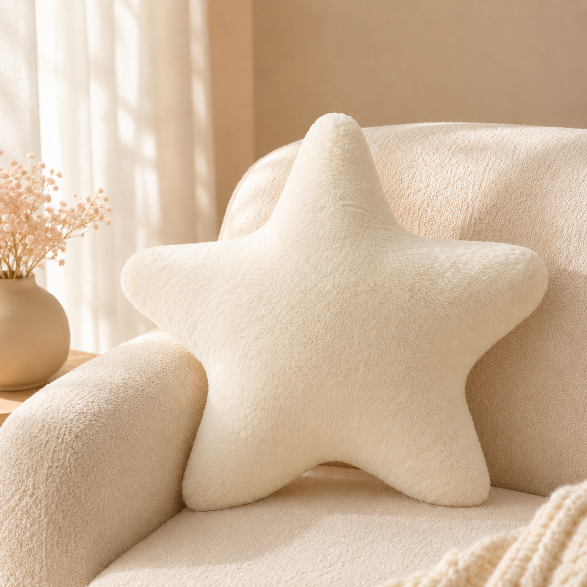 Hausly Soft Star Pillow