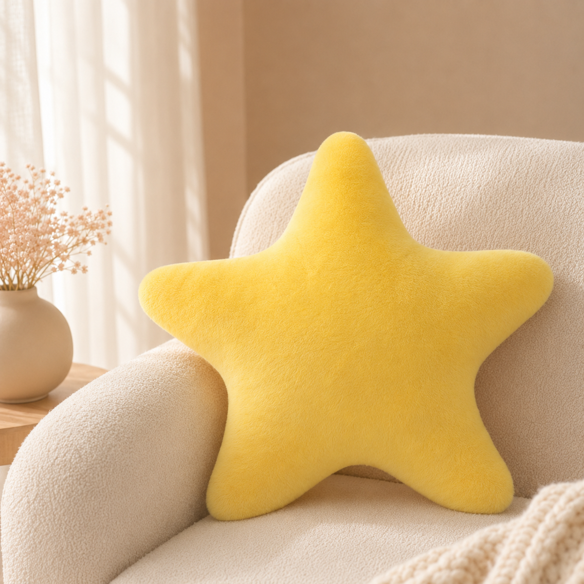 Hausly Soft Star Pillow