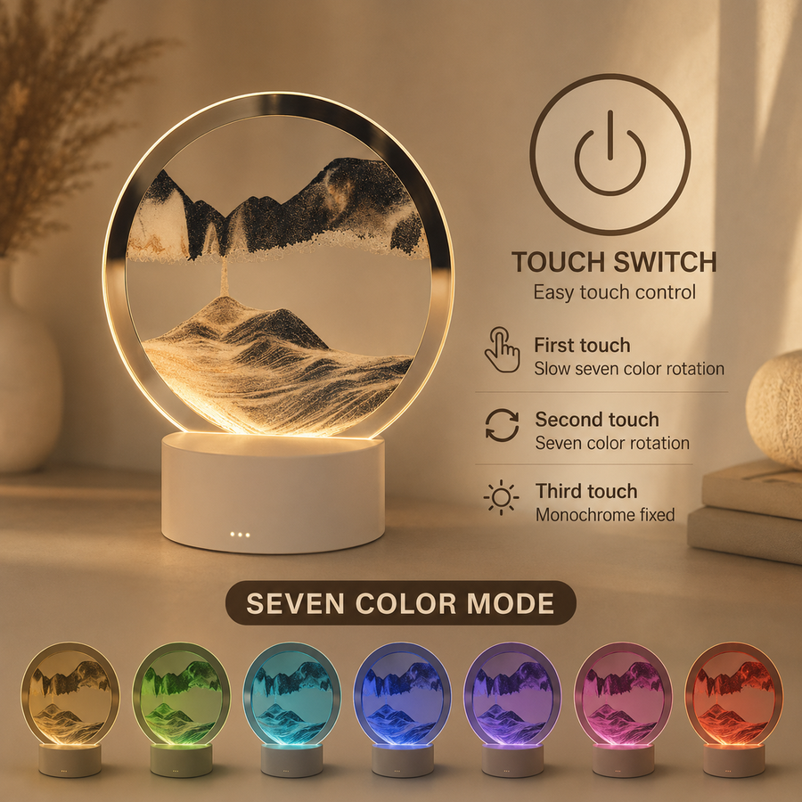 Hausly Sandscape Glow Lamp