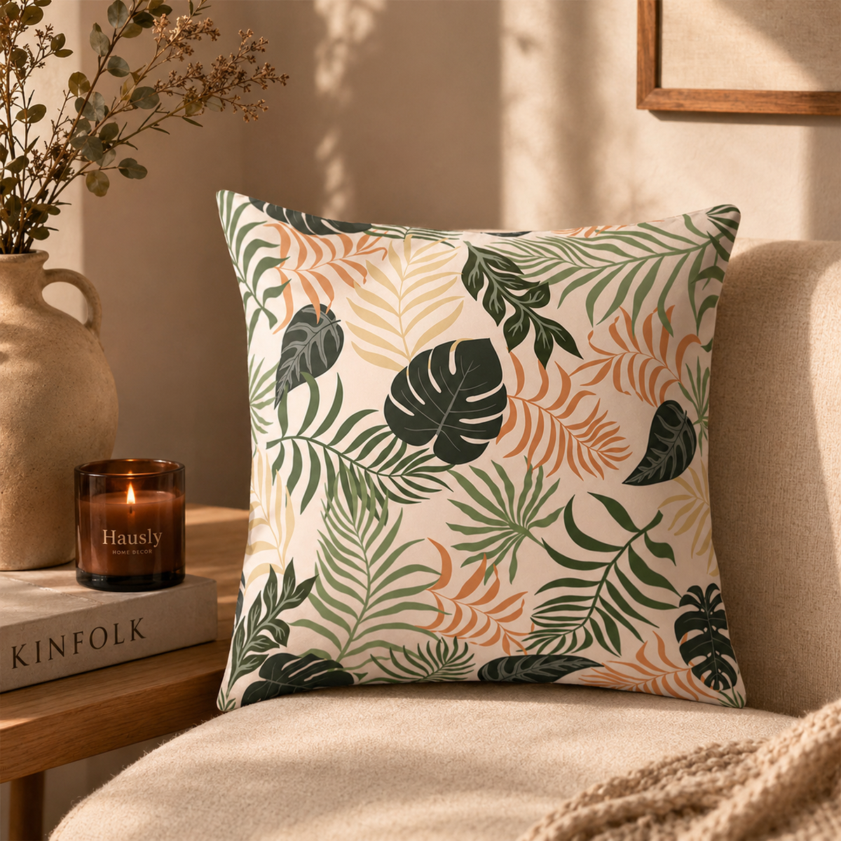 Hausly Tropical Haven Cushion Cover