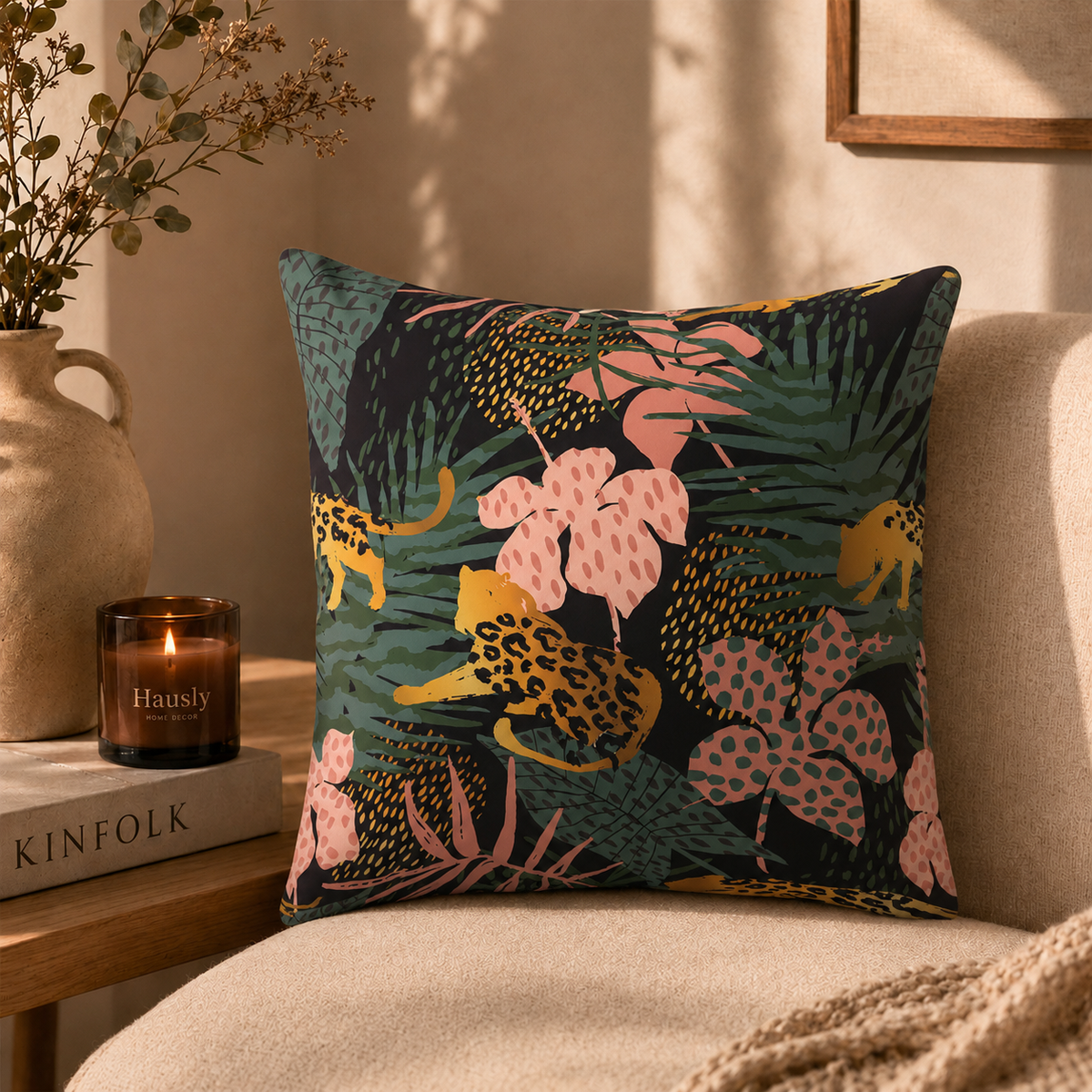 Hausly Tropical Haven Cushion Cover