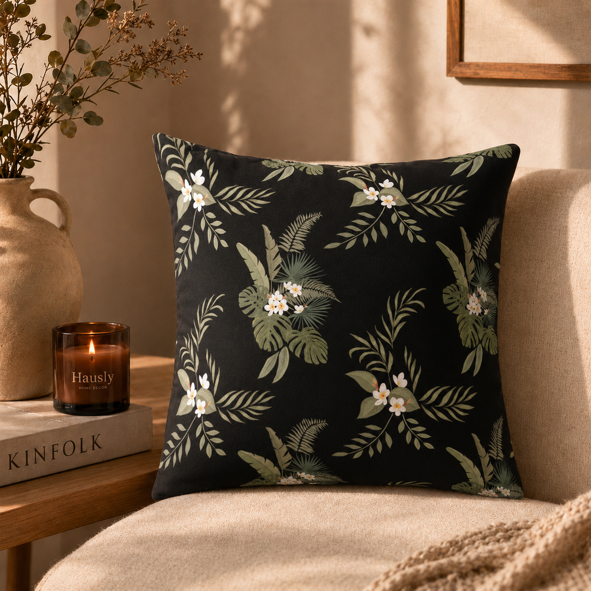 Hausly Tropical Haven Cushion Cover