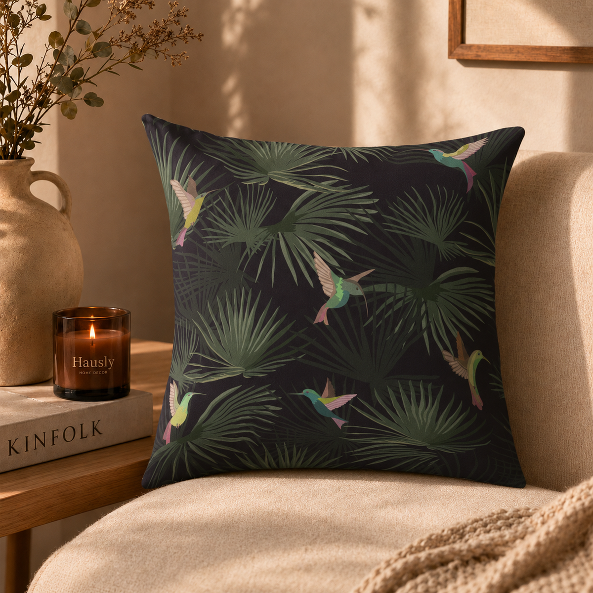 Hausly Tropical Haven Cushion Cover