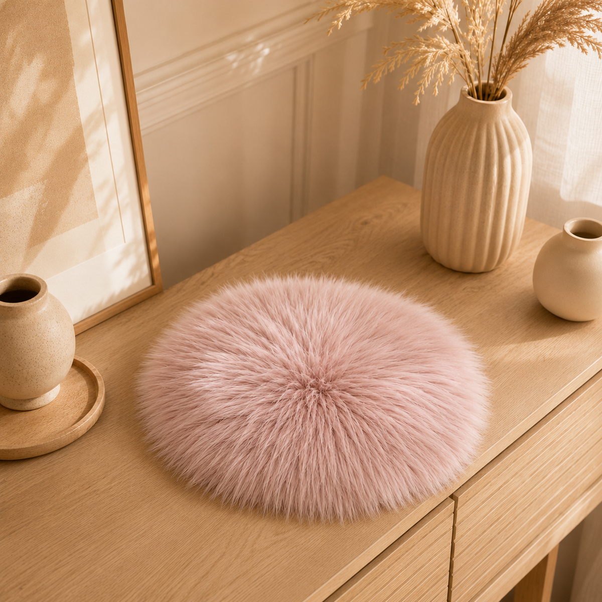 Hausly Cloud Circle Rug