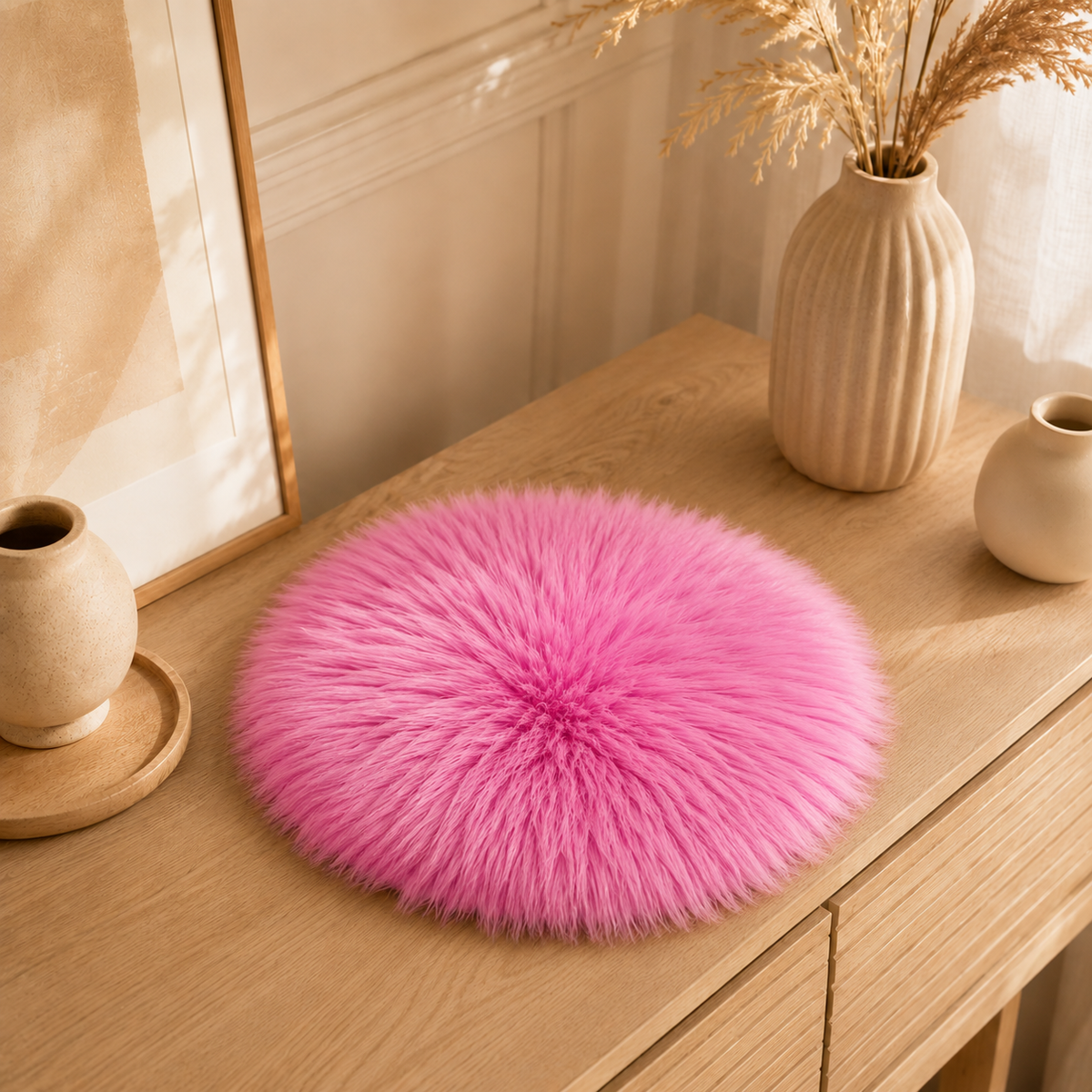Hausly Cloud Circle Rug