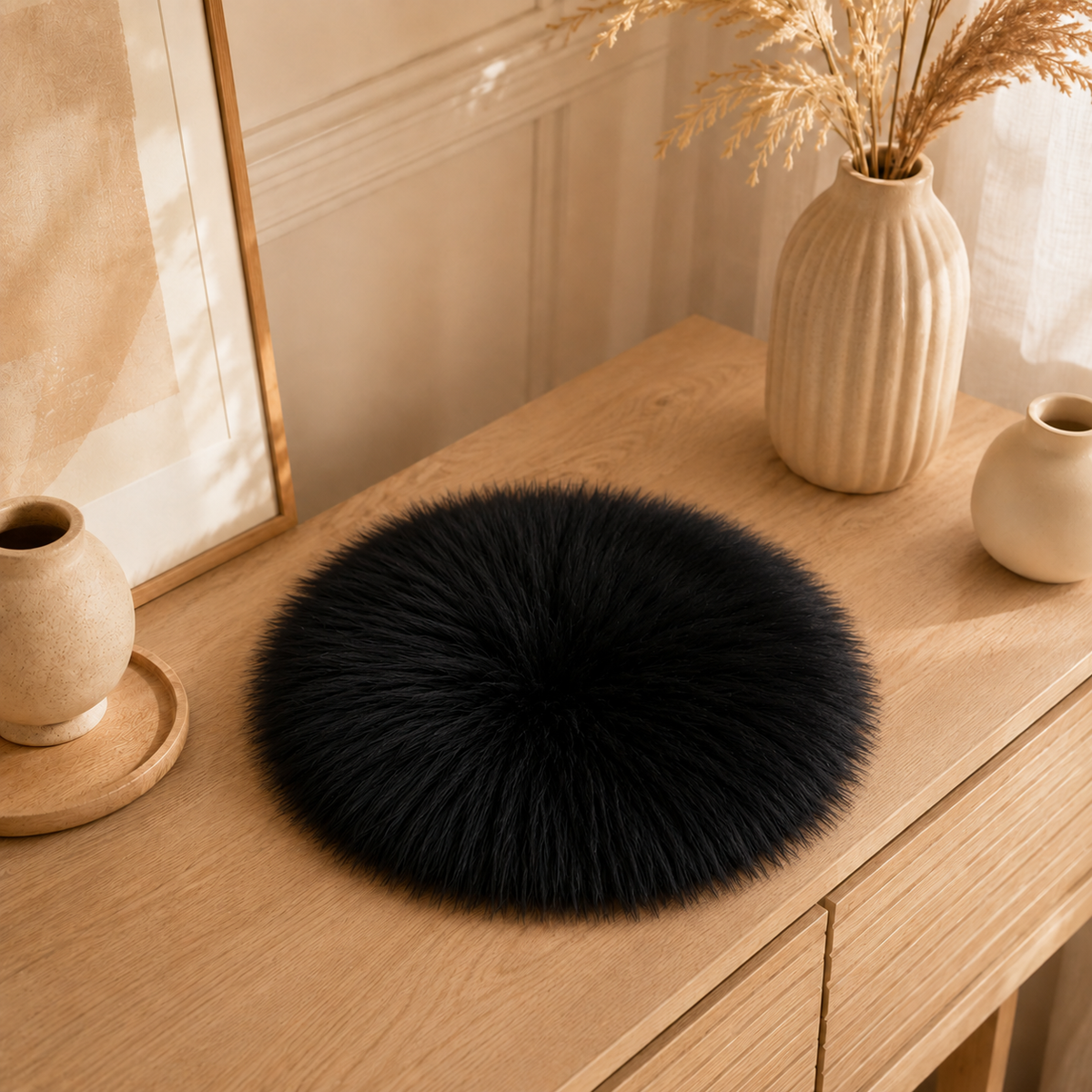 Hausly Cloud Circle Rug