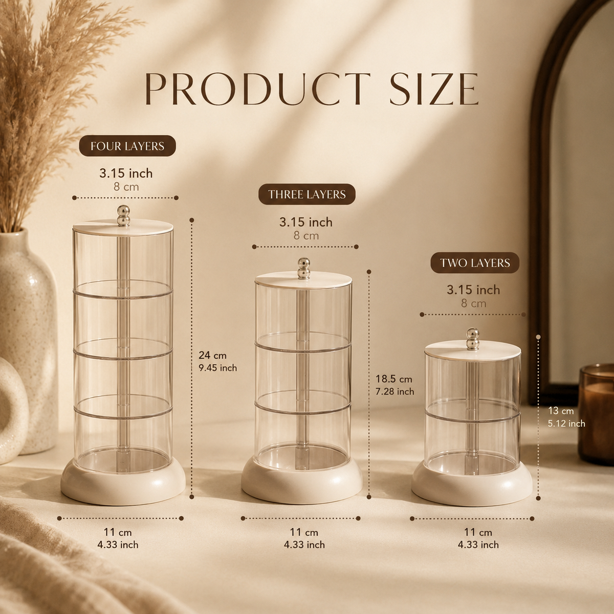 Hausly Rotating Organizer