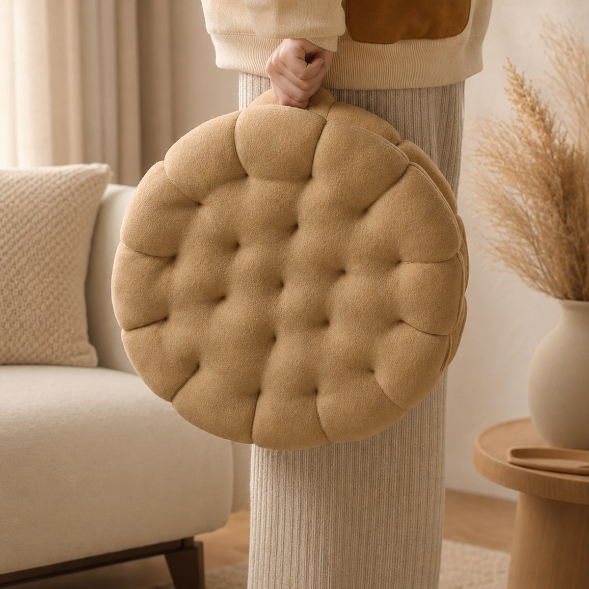 Hausly Cozy Cookie Cushion