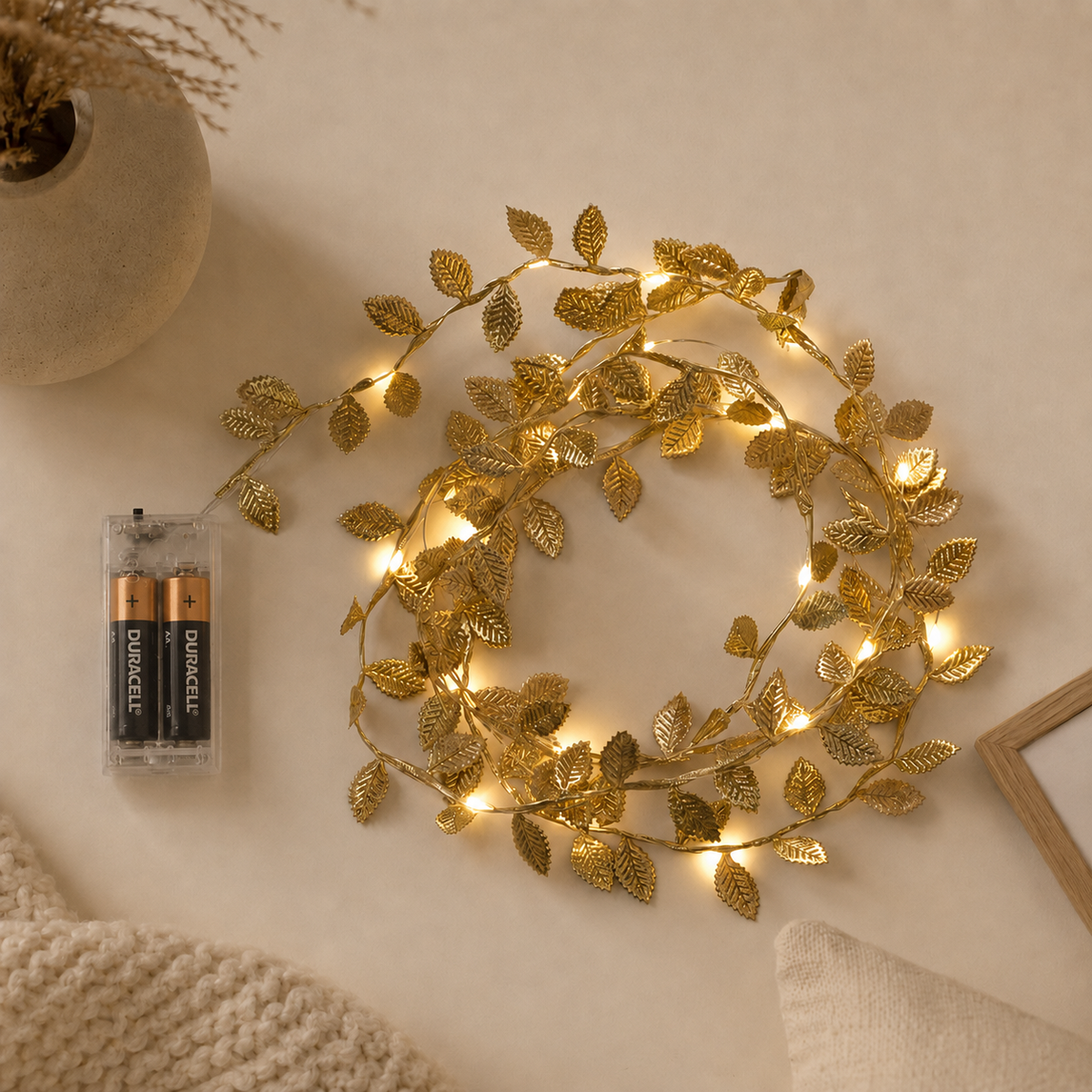 Hausly Golden Vine String Lights