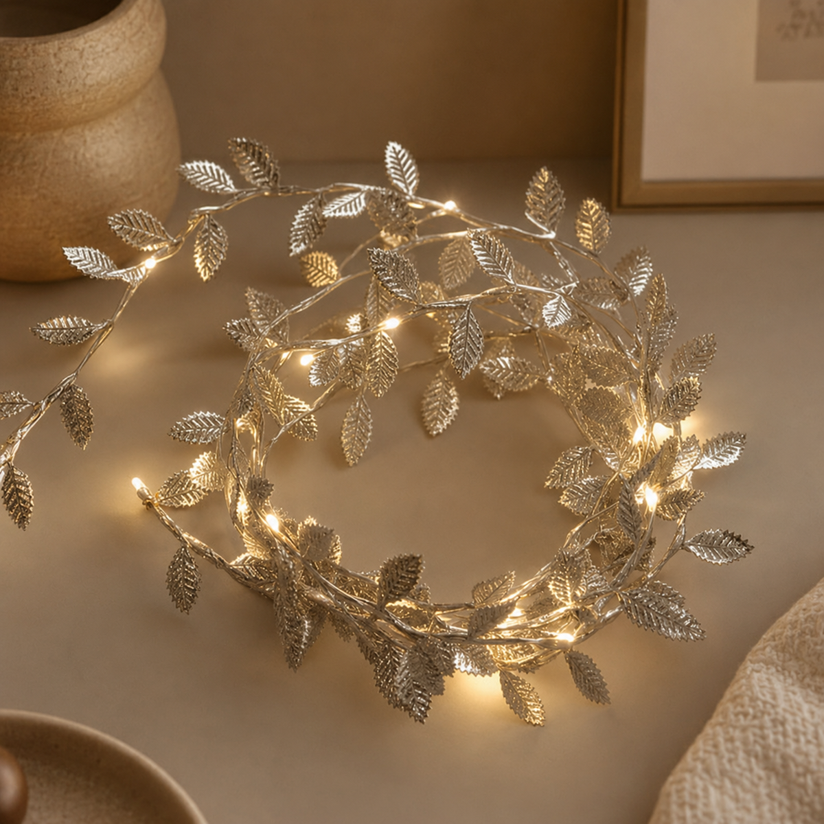 Hausly Golden Vine String Lights
