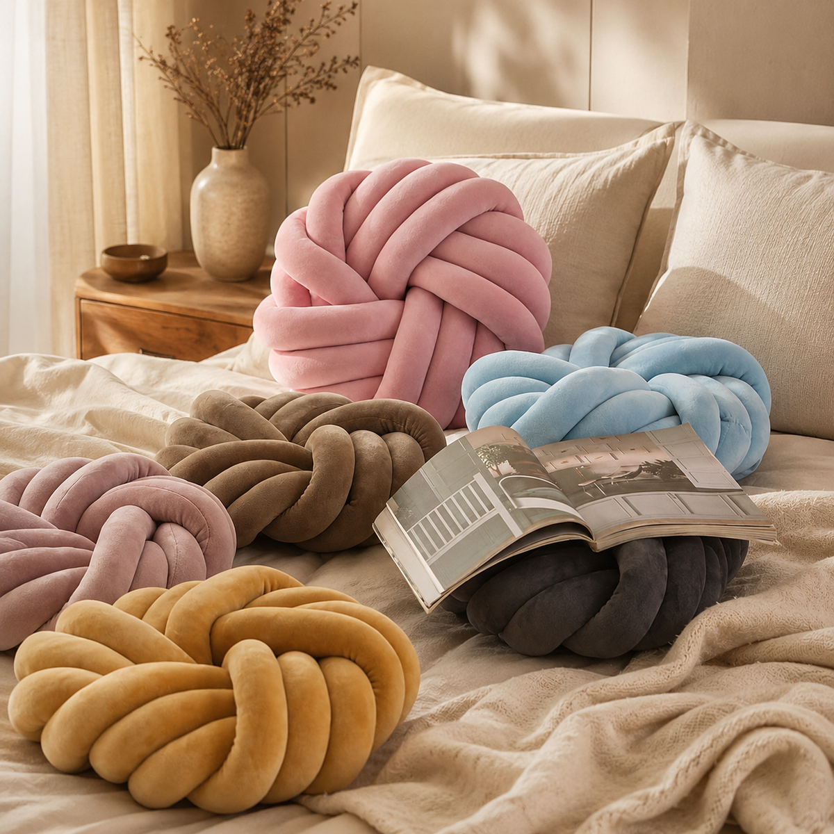 Hausly Cozy Loop Cushion