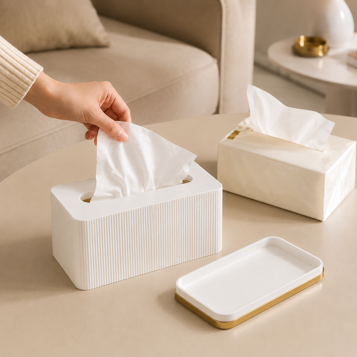 Hausly Luxe Tissue Box